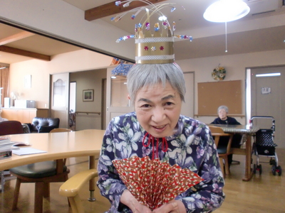 あかしあの里１　４月号ひな祭り①.JPG