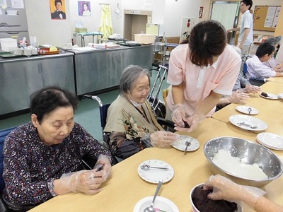 療養棟二階　9月イベント②.JPG