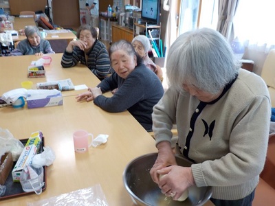 星辰の家　うどんパーティーなど！！