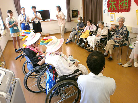 菜摘荘　７月誕生日会