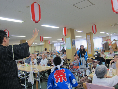 創春館通所リハビリテーション 納涼祭02