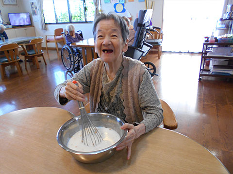 あかしあの里Ⅱ　懐かしい蒸しパン