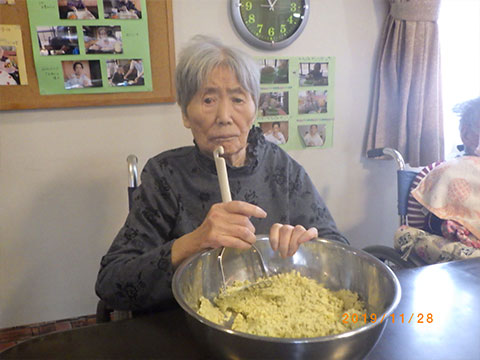 あかしあの里Ⅲ　旬の食材でおやつ作り