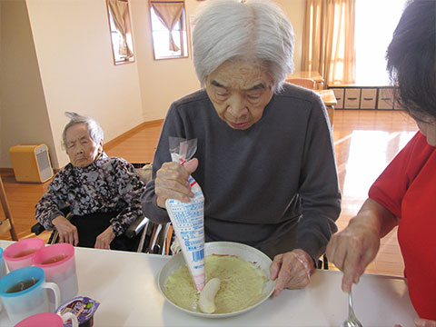 しらさぎ　今月のおやつは？