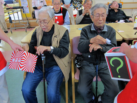 介護老人保健施設創春館通所リハビリテーション　メリークリスマスからの～お疲れ様でした2