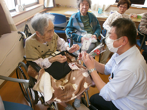 菜摘荘　母の日イベント