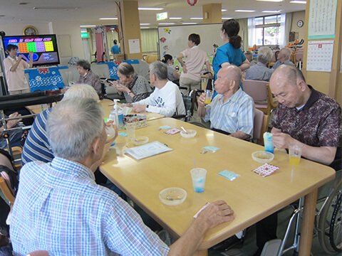 介護老人保健施設創春館通所リハビリテーション　納涼祭！2