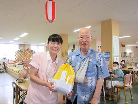 介護老人保健施設創春館通所リハビリテーション　納涼祭！5