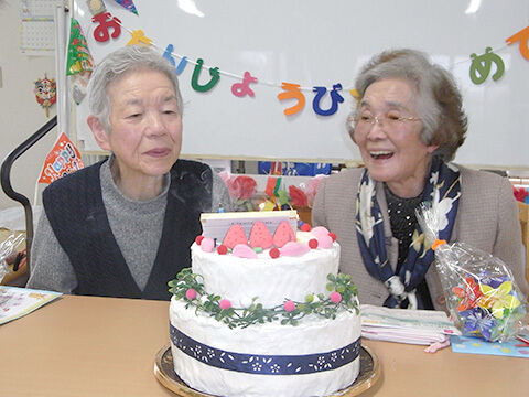 デイサービスセンターゆめさき　誕生会2