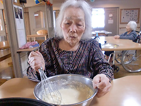 あかしあの里Ⅰ パンケーキ作り1