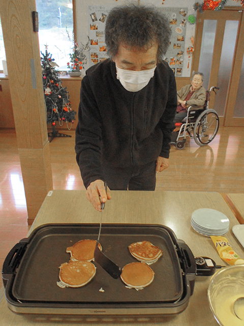 涼風の家 作って楽しいホットケーキ2