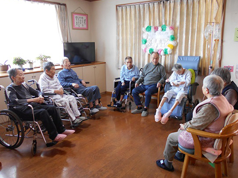 あかしあの里Ⅱ 合同誕生日会1