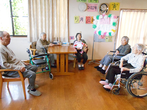 あかしあの里Ⅱ 誕生日会1