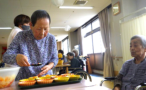 療養棟三階 母の日イベント2