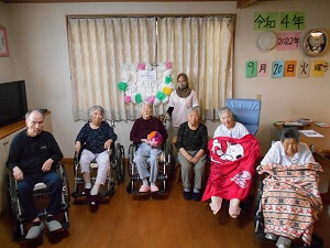 あかしあの里Ⅱ 笑顔の誕生日会