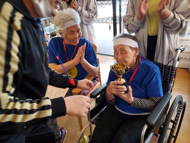 グループホームゆめさき 大運動会