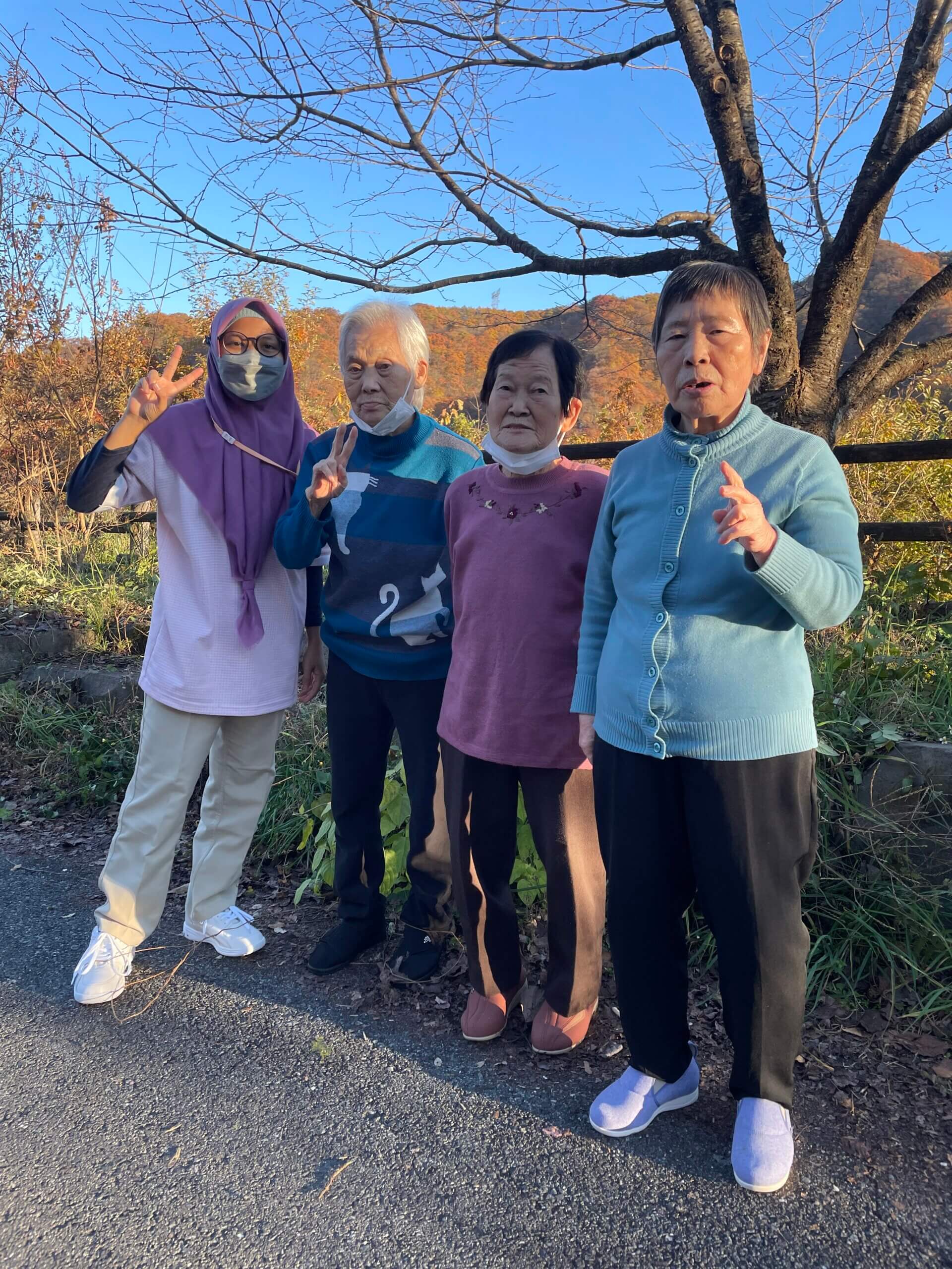 涼風の家　倉渕の紅葉ドライブ