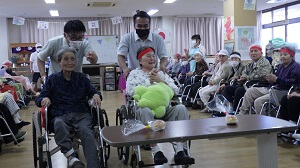 療養棟二階　運動会