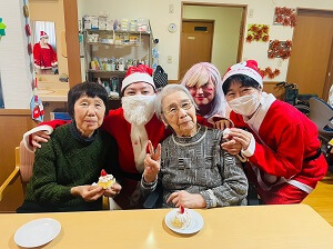 ケアセンター朱咲　クリスマス会2