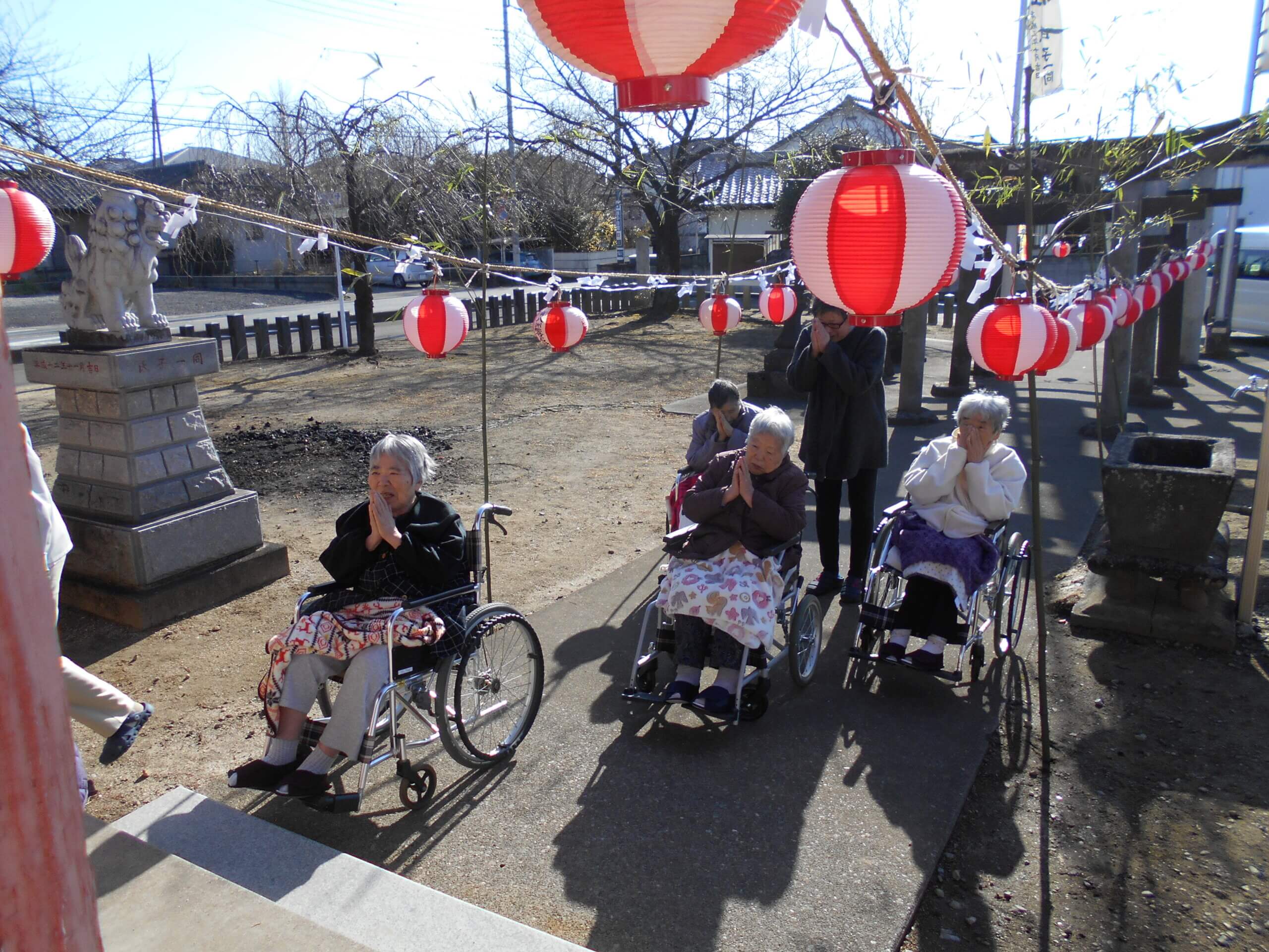 あかしあの里Ⅱ　初詣