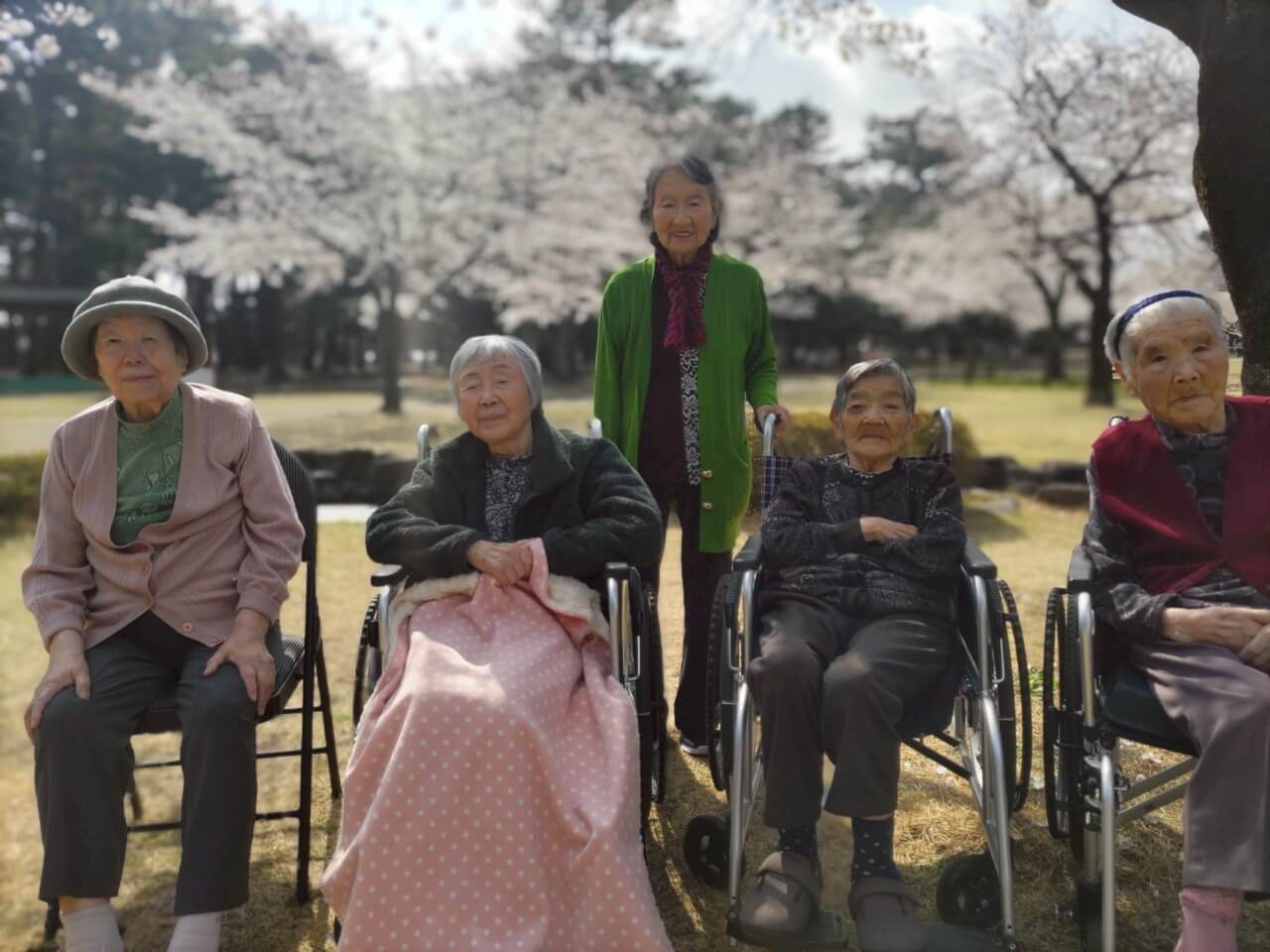 ＧＨゆめさき　お花見会！