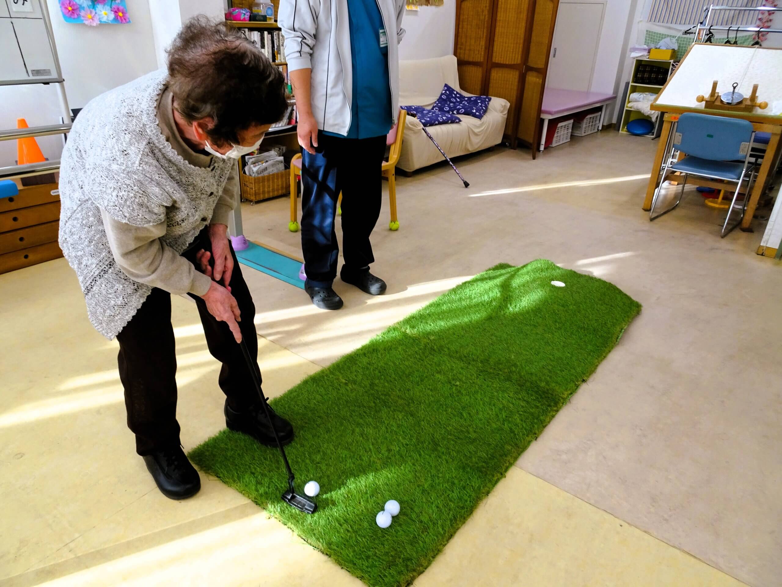富士たちばなクリニック 通所リハビリテーション　パターゴルフ大会