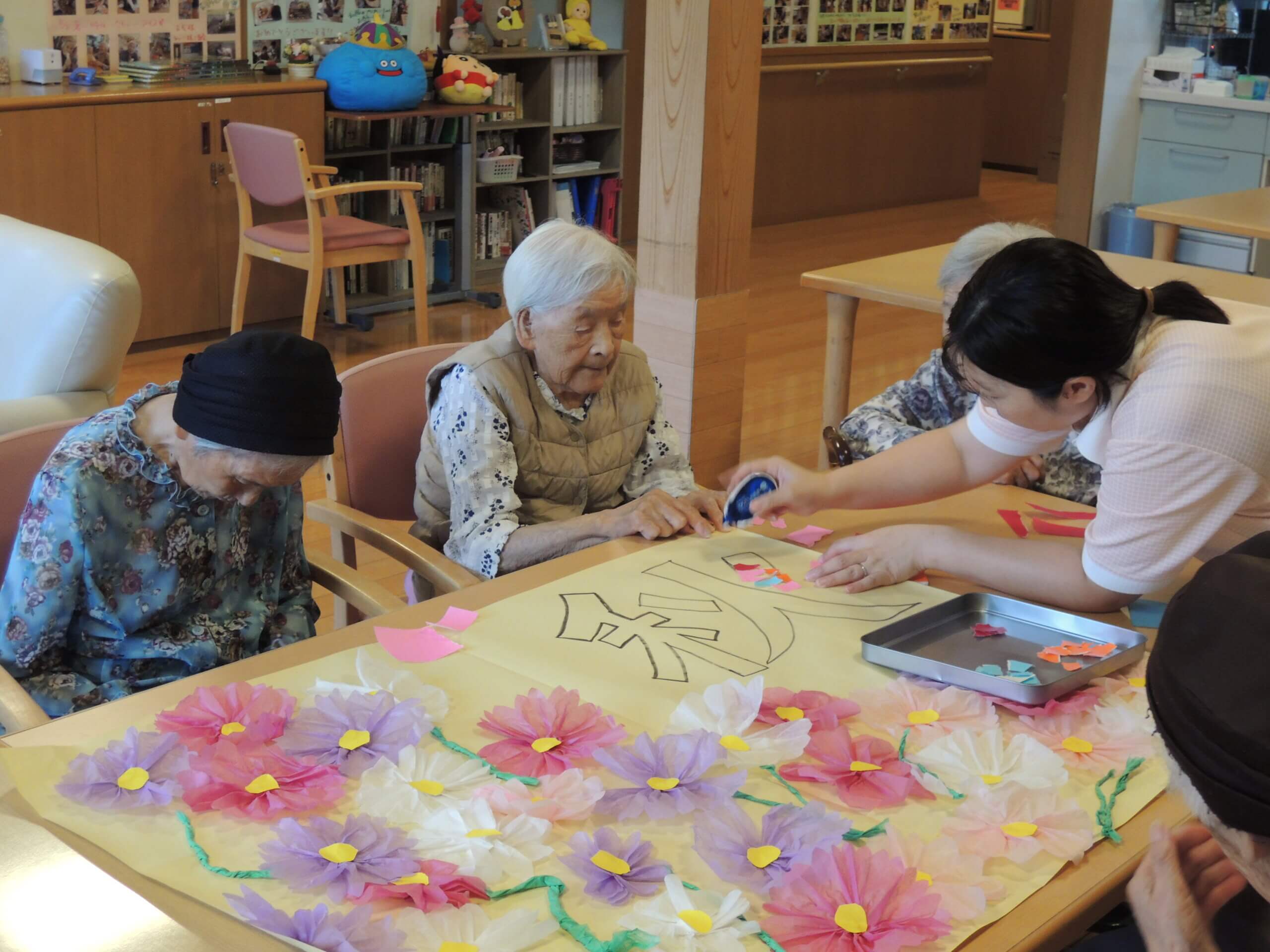 「涼風の家」利用者様による共同制作