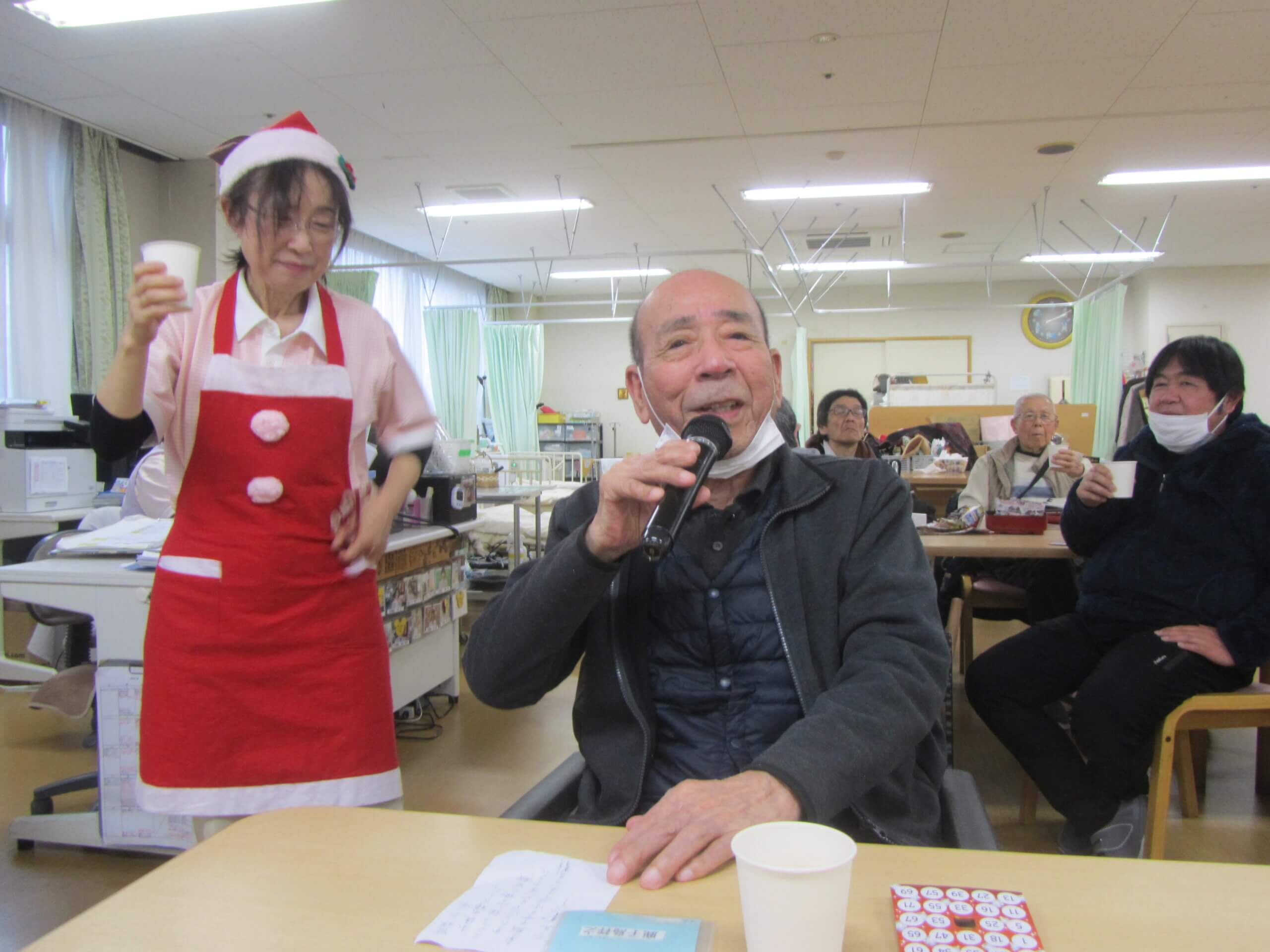 創春館通所リハビリ 今年１年感謝を込めて