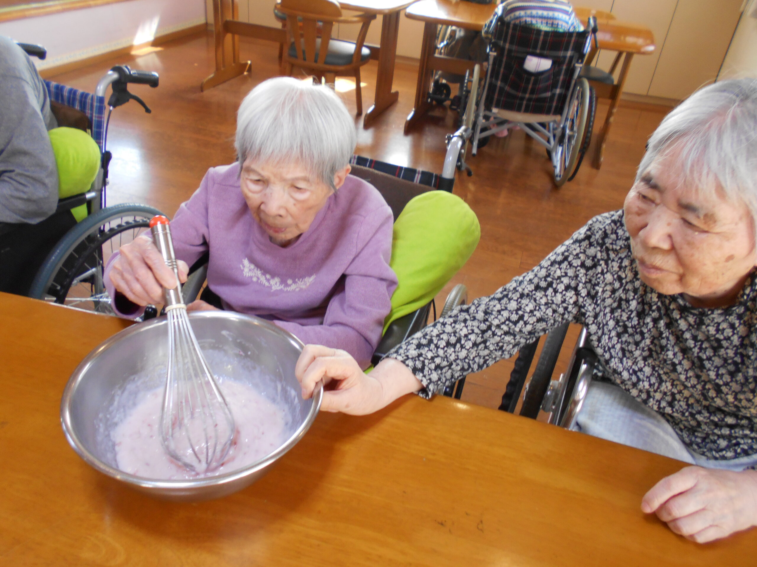 あかしあの里Ⅱ　誕生会＆おやつ作り