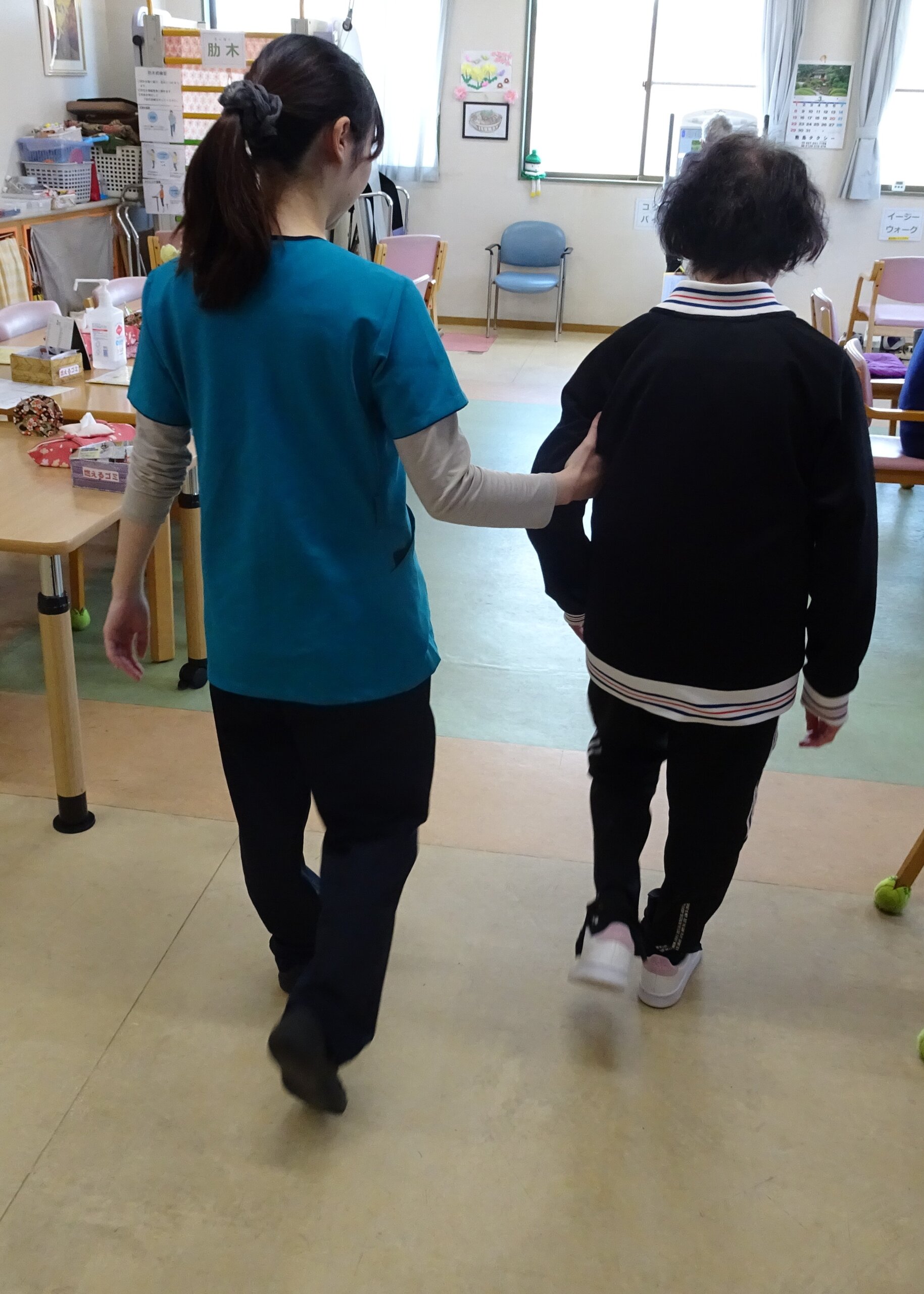 クリニック通所リハビリ　目標に向かって